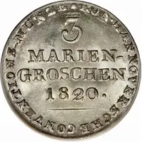 3 Mariengroschen - George III