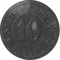 10 Pfennig - Landeck