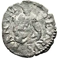 1 Quattrino - Gregory XIII S PETRVS FANVM