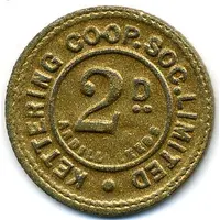 2 Pence - Kettering CSL Northamptonshire