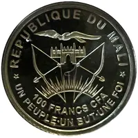 100 Francs CFA Saturn