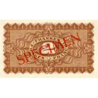 2 Francs - State Loan Bank reserve banknote