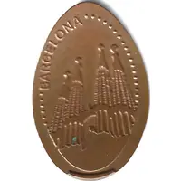 Elongated Coin - Barcelona Sagrada Familia