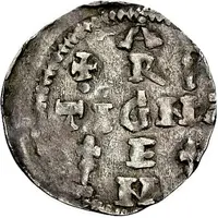 Denier - Henry II Strasbourg mint