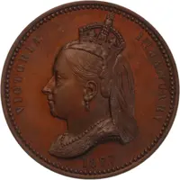 Award - Victoria Empress Medal, bronze