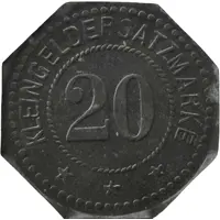20 Pfennig - Berlin-Wilmersdorf Elektr. Werk Südwest AG