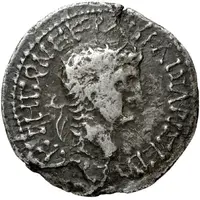 Drachm - Tiberius ΚΑΙϹΑΡΙ ϹΕΒΑϹΤΩ ΚΡΗΤΩΝ Ε ΚΟΡ ΛΥ