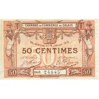 50 Centimes - Chambre de Commerce de Calais [62]