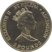2 Pounds - Elizabeth II Queen Mother