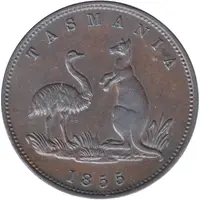 1/2 Penny - Thomas White and Son Westbury, Tasmania