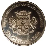 50 Francs / 50 Riksdaler