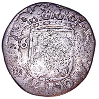 6 Stuivers 'Rijderschelling'