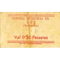 0.50 Pesetas Les