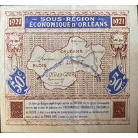 50 Centimes - Chambre de Commerce d'Orléans et de Blois [45] [41]