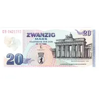 20 Marks Brandenburg Gate