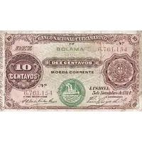 10 Centavos seal type III