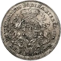 1/2 Thaler - William IX 1/2 Biberer Ausbeutetaler