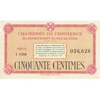 50 Centimes - Chambre de commerce du Puy de Dôme [63]