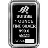 1 Oz Silver - Majestic Merlion Singapore Mint and PAMP Silver Bar