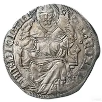 1 Grosso `Pegione` - Galeazzo II Visconti Serpent