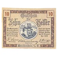 10 Heller Greifenstein