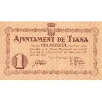 1 Peseta Tiana