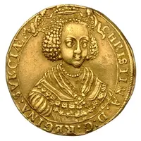 2 Ducats - Christina of Sweden