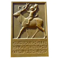 New Years Plaquette Stuttgart