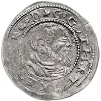 1 Ferding - Gotthard Kettler Wenden, bust facing right