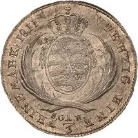 1/3 Thaler - Frederick August I