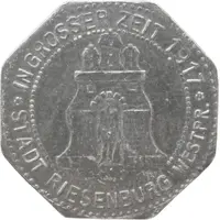 50 Pfennig - Riesenburg