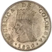 8 Reales Republic of Colombia