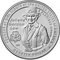 1/4 Dollar 'Washington Quarter' Juliette Gordon Low