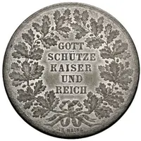 Medal - Hommage by the city of Frankfurt am Main to Napoleon III
