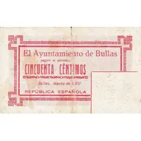 50 Céntimos Bullas