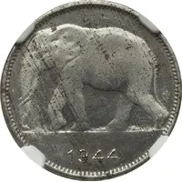 1 Franc Pattern, steel