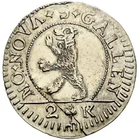 2 Kreuzers / ½ Batzen