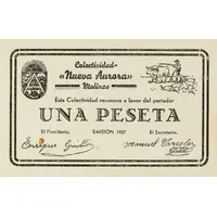 1 Peseta Molinos