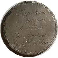 Benedikt Anton Friedrich von Andlau-Homburg 1785-90