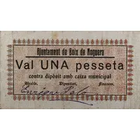 1 Peseta Boix de Noguera