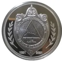 Banco Atlántida: Independence Bicentennial Anniversary Commemoration Medal
