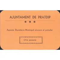 1 Peseta Pratdip
