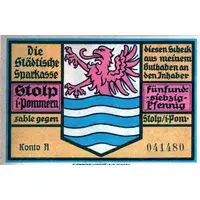 75 Pfennig Städtische Sparkasse