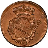 1/2 Kreuzer - Charles Frederick