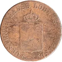 3 Pfennige - Henry LXXII