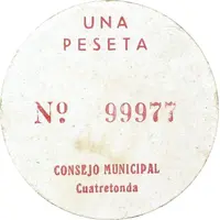 1 Peseta Cuatretonda