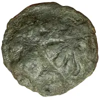 Potin with cruciform scrolls