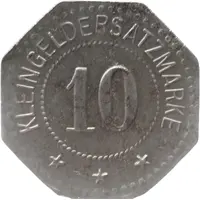 10 Pfennig - Wittenberg
