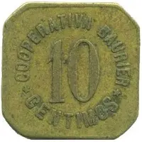 10 Centimos - Coperativa Colonia Baurier