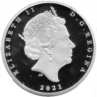 1 Dollar - Elizabeth II 5th Portrait - Disappointment Island